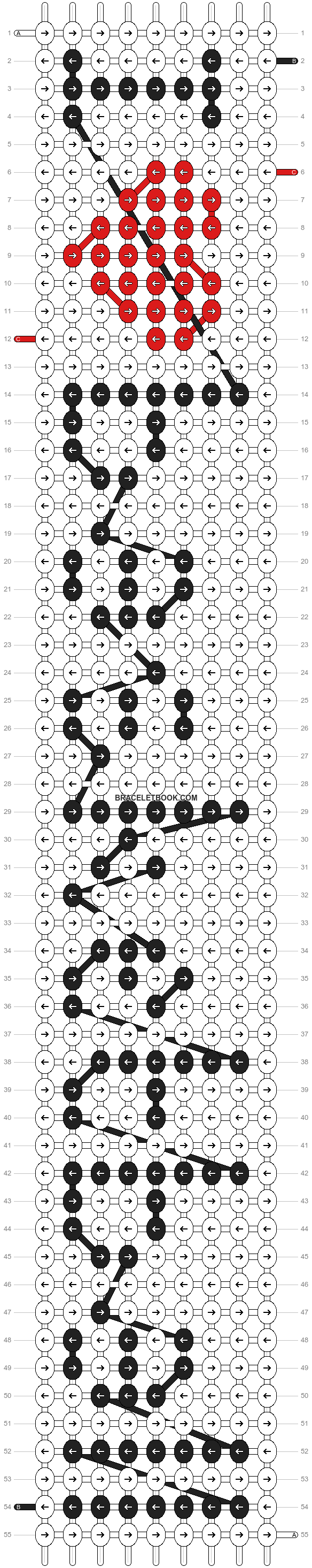 Alpha pattern #5801 pattern