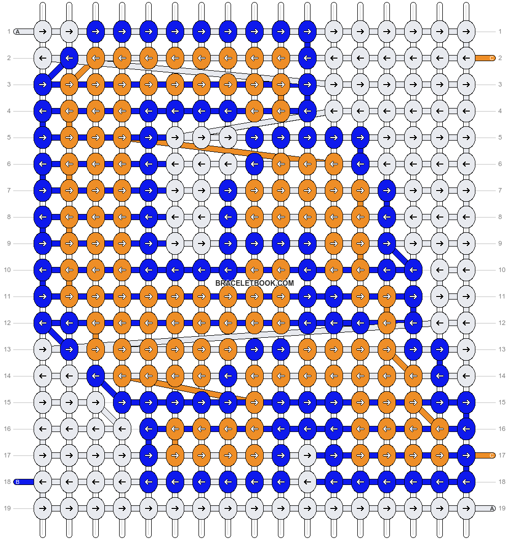 Alpha pattern #5808 pattern