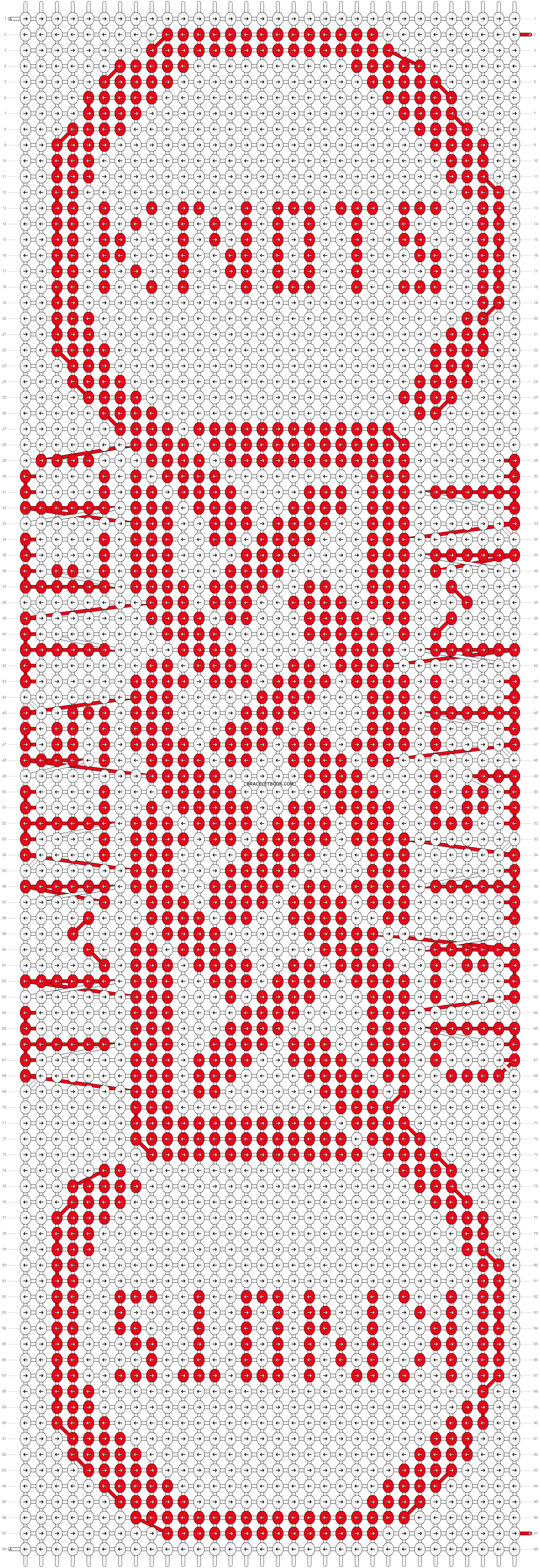 Alpha pattern #5815 pattern