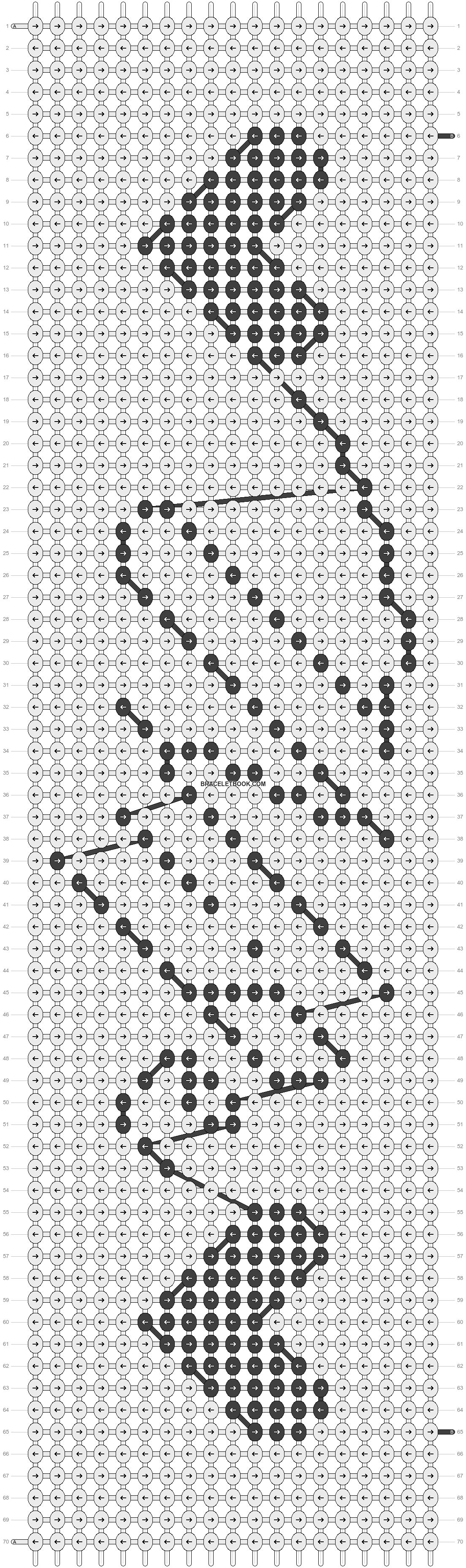 Alpha pattern #5909 pattern