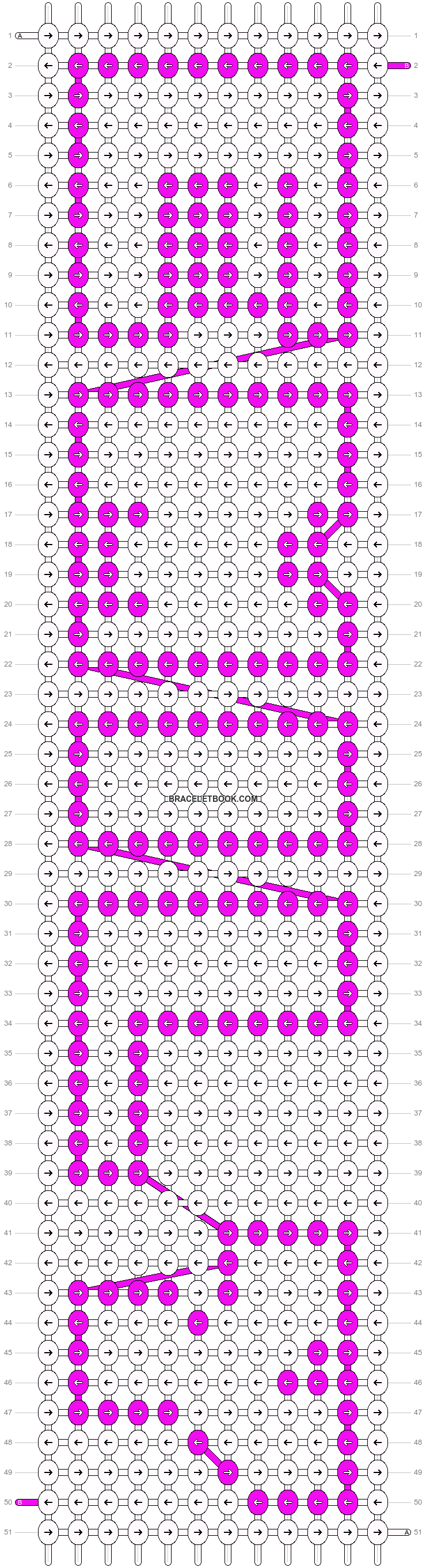 Alpha pattern #6045 pattern