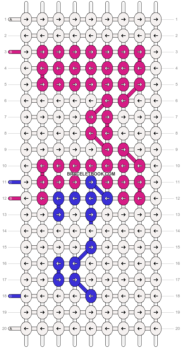 Alpha pattern #6252 pattern
