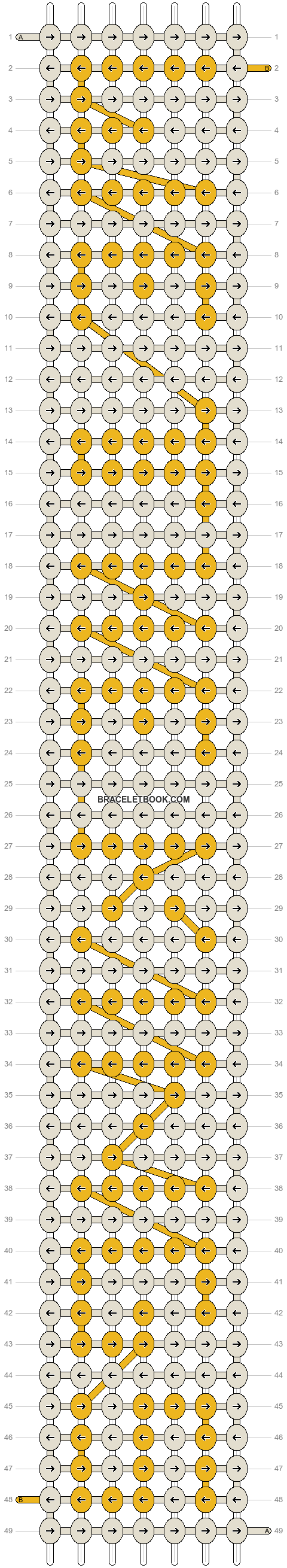 Alpha pattern #6262 pattern