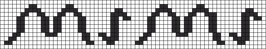 Alpha pattern #6461 | BraceletBook