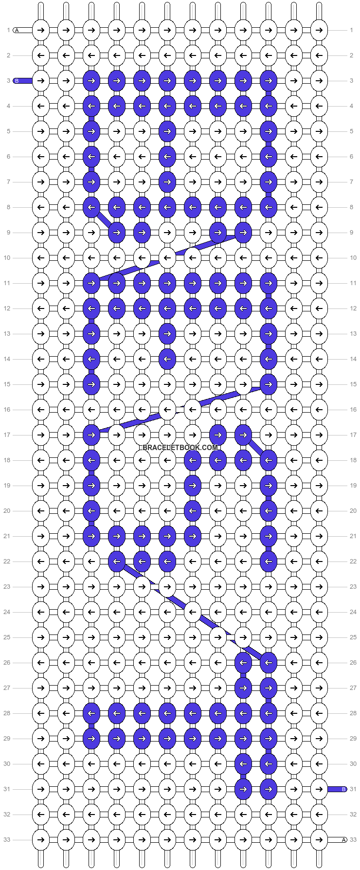 Alpha pattern #6331 pattern