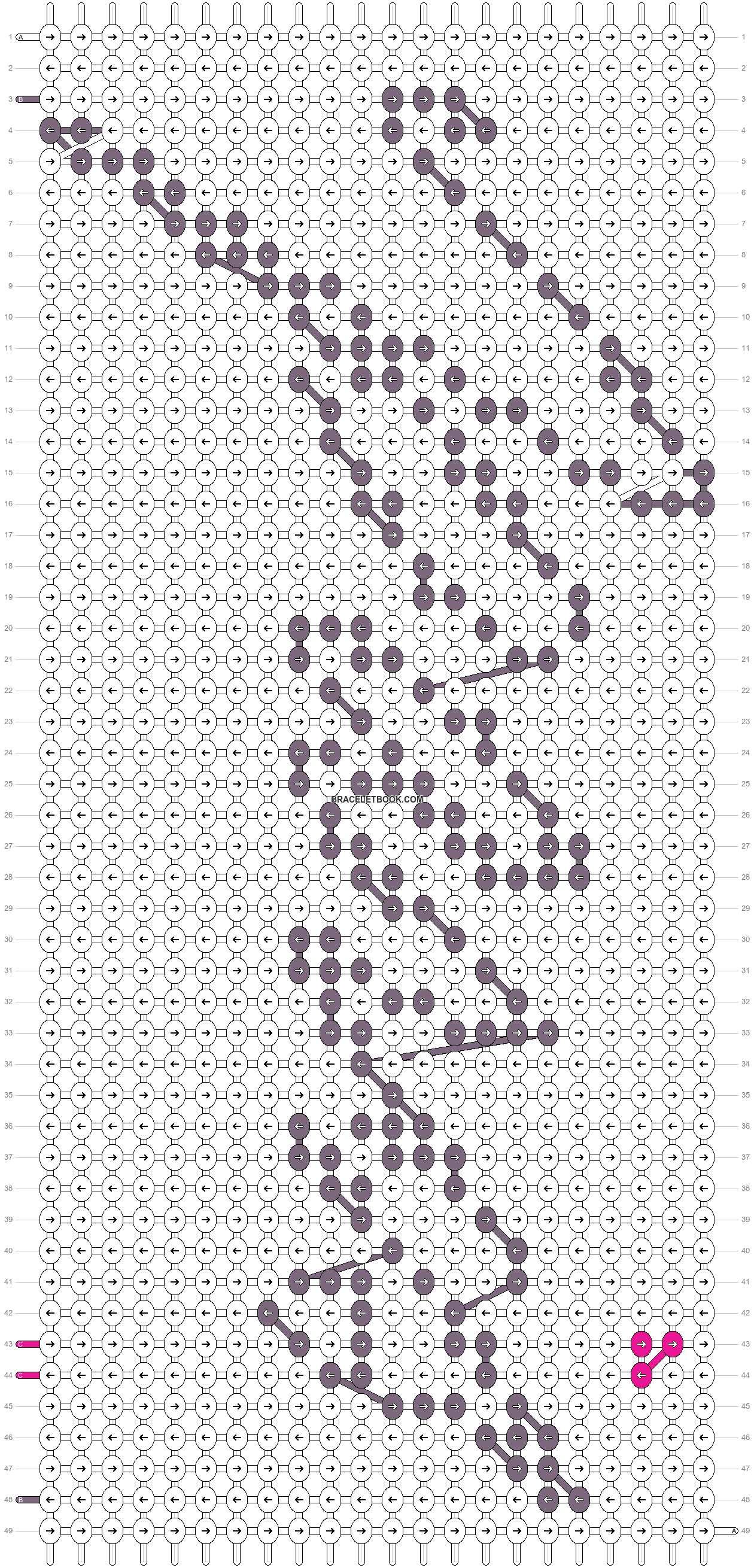 Alpha pattern #6456 pattern