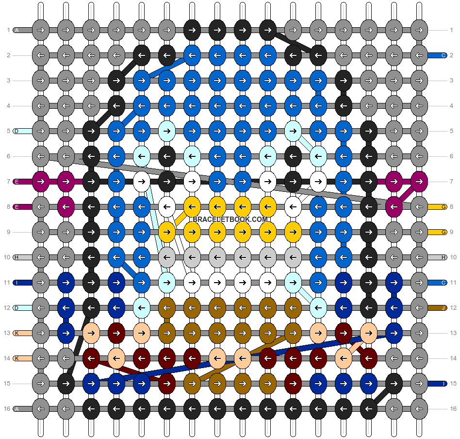 Alpha pattern #6554 pattern