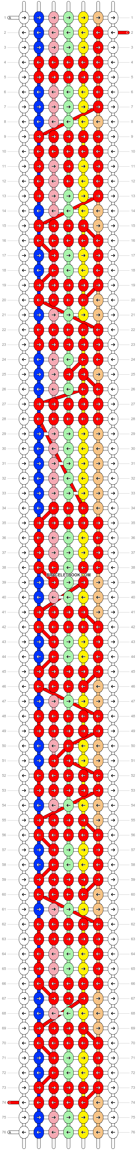 Alpha pattern #6570 pattern