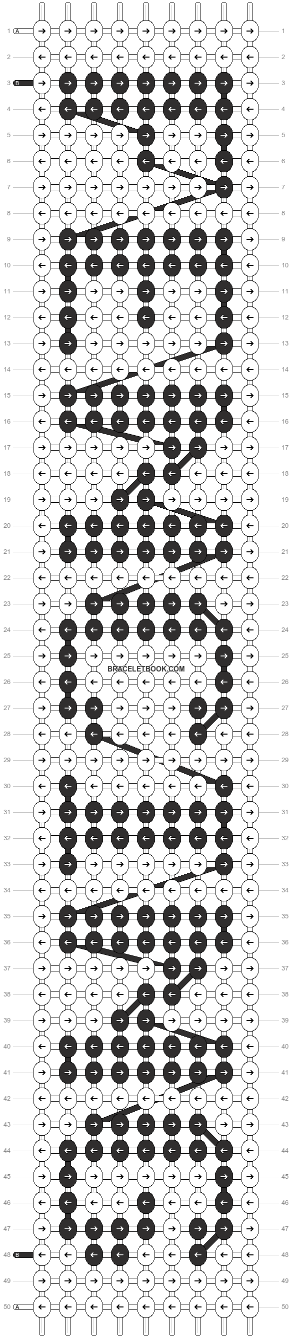 Alpha pattern #6600 pattern