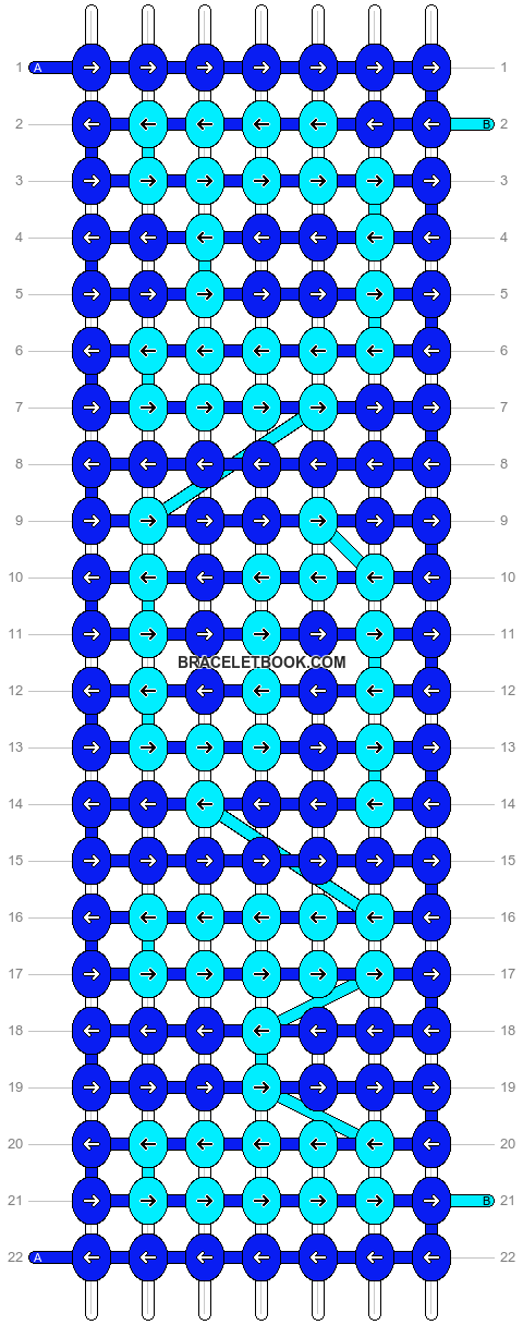 Alpha pattern #6615 pattern