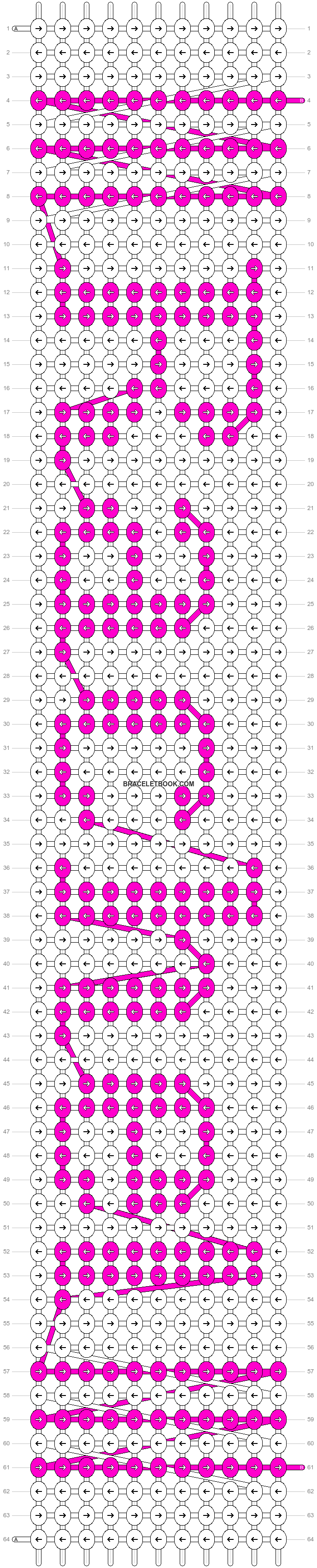 Alpha pattern #6624 pattern