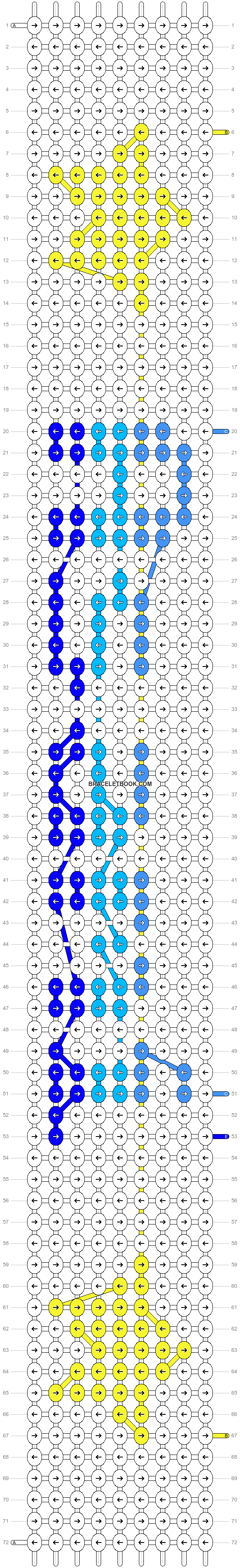 Alpha pattern #6676 pattern