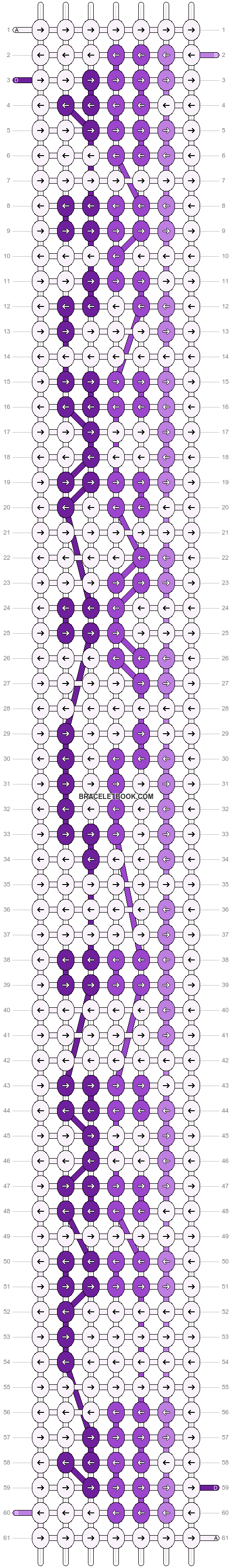 Alpha pattern #6713 pattern