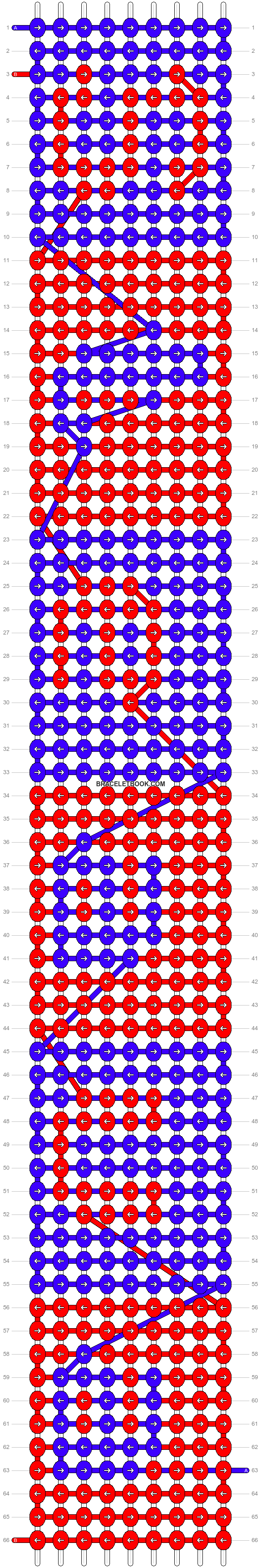 Alpha pattern #6816 pattern