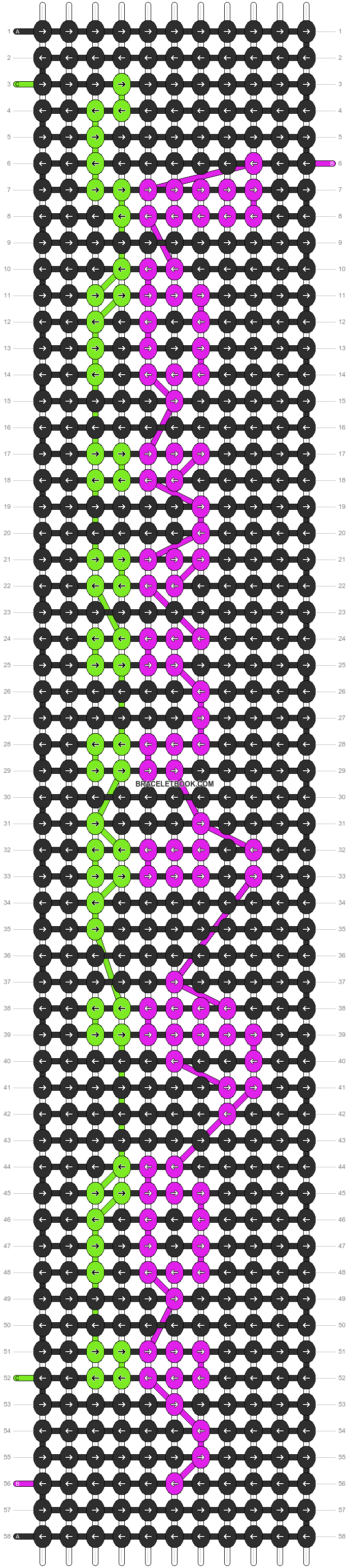 Alpha pattern #6887 pattern