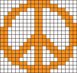 Alpha pattern #6951 | BraceletBook