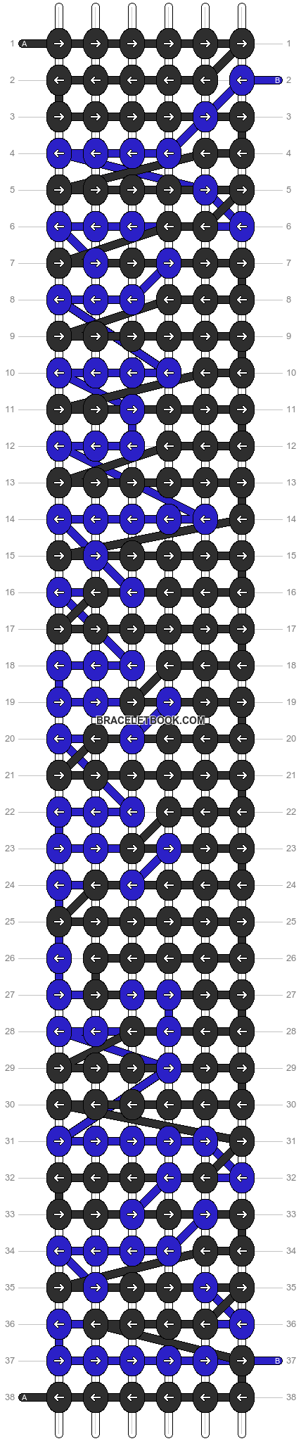 Alpha pattern #6982 pattern