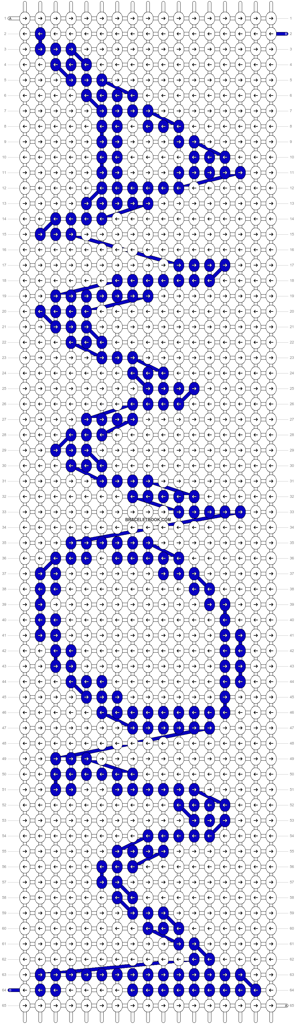 Alpha pattern #7048 pattern