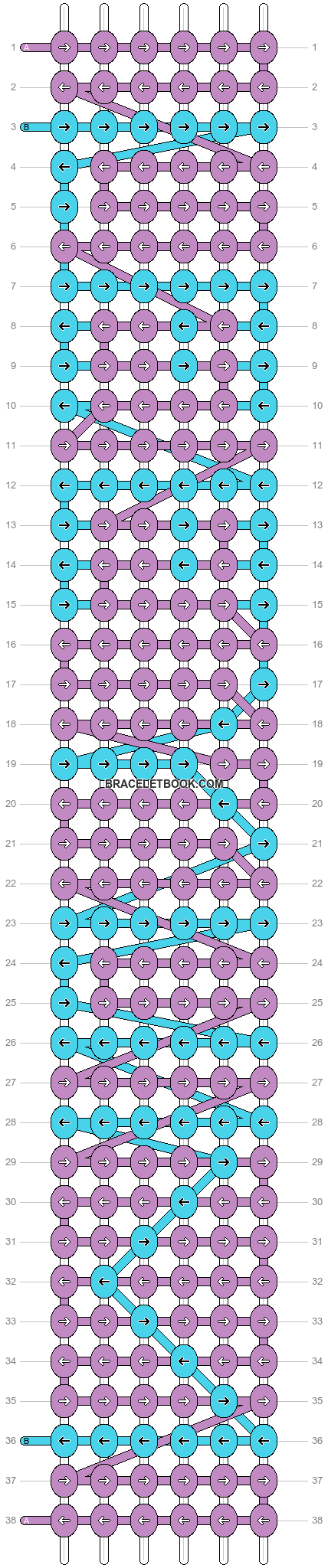 Alpha pattern #7105 pattern