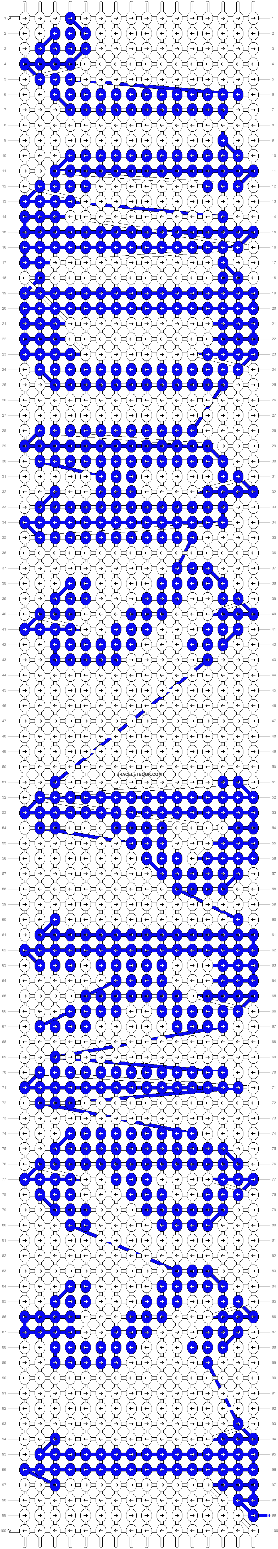 Alpha pattern #7205 pattern