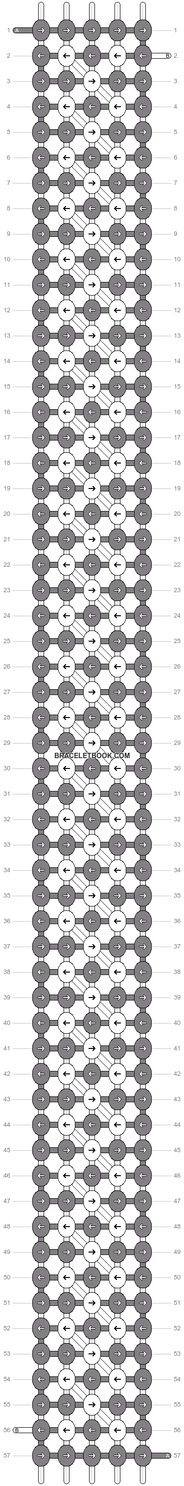 Alpha pattern #7262 pattern