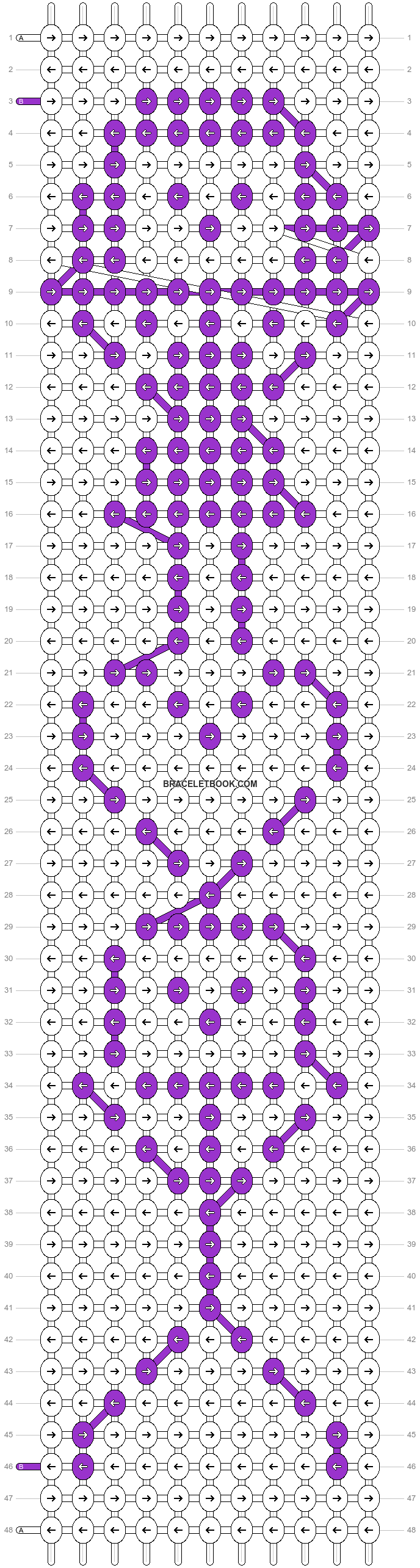 Alpha pattern #7275 pattern