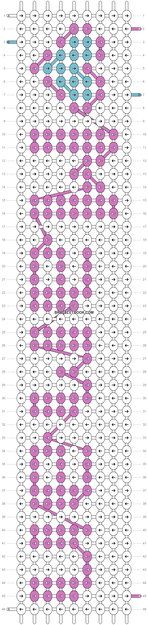 Alpha pattern #7330 pattern