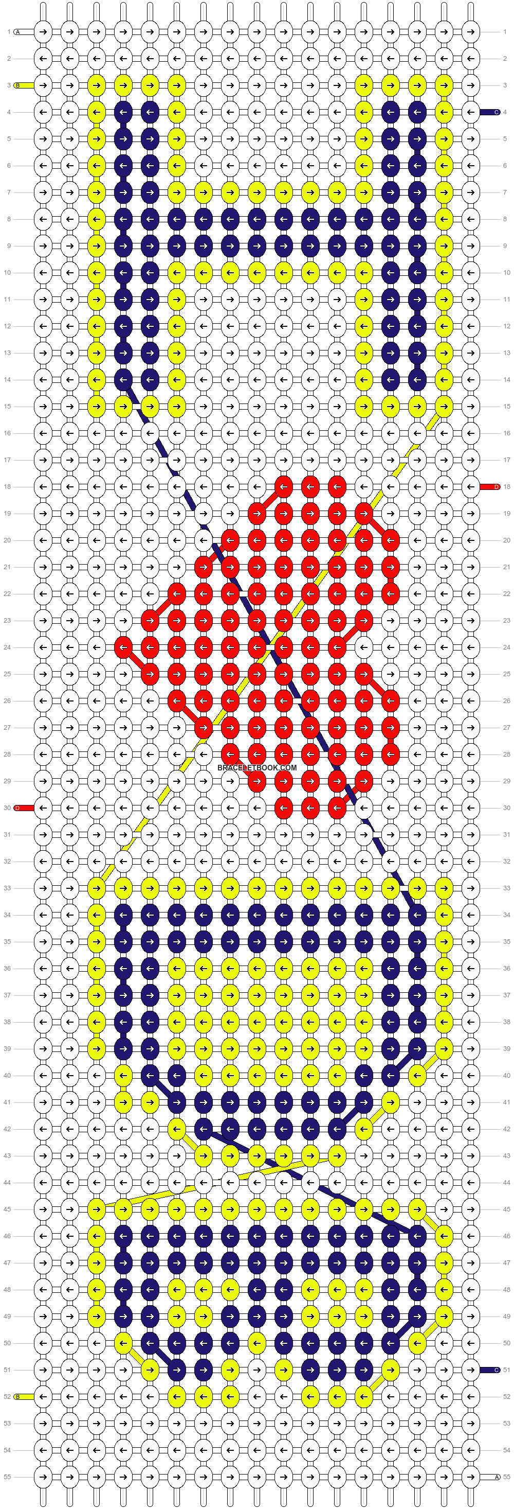Alpha pattern #7547 pattern