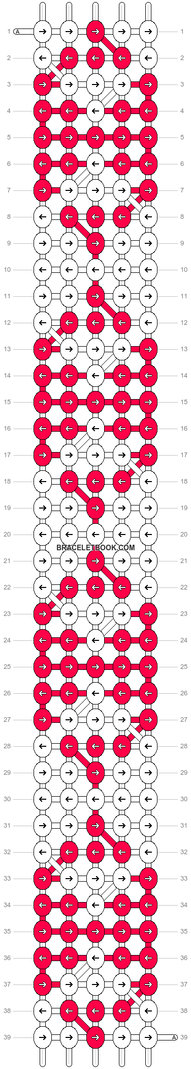 Alpha pattern #7850 pattern