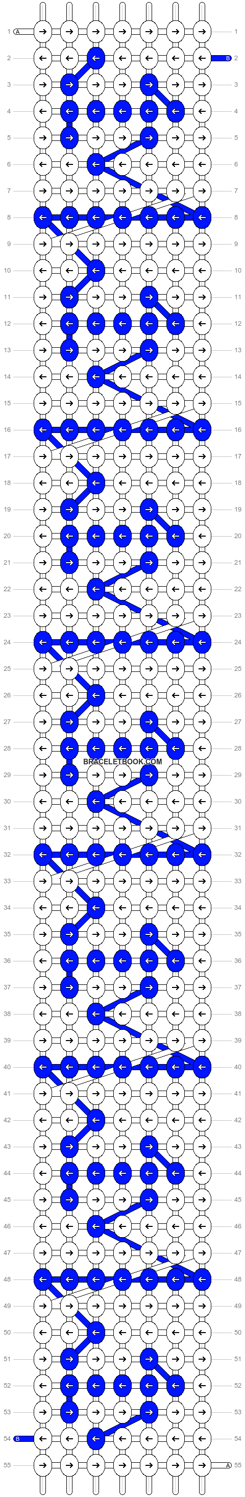 Alpha pattern #8102 pattern