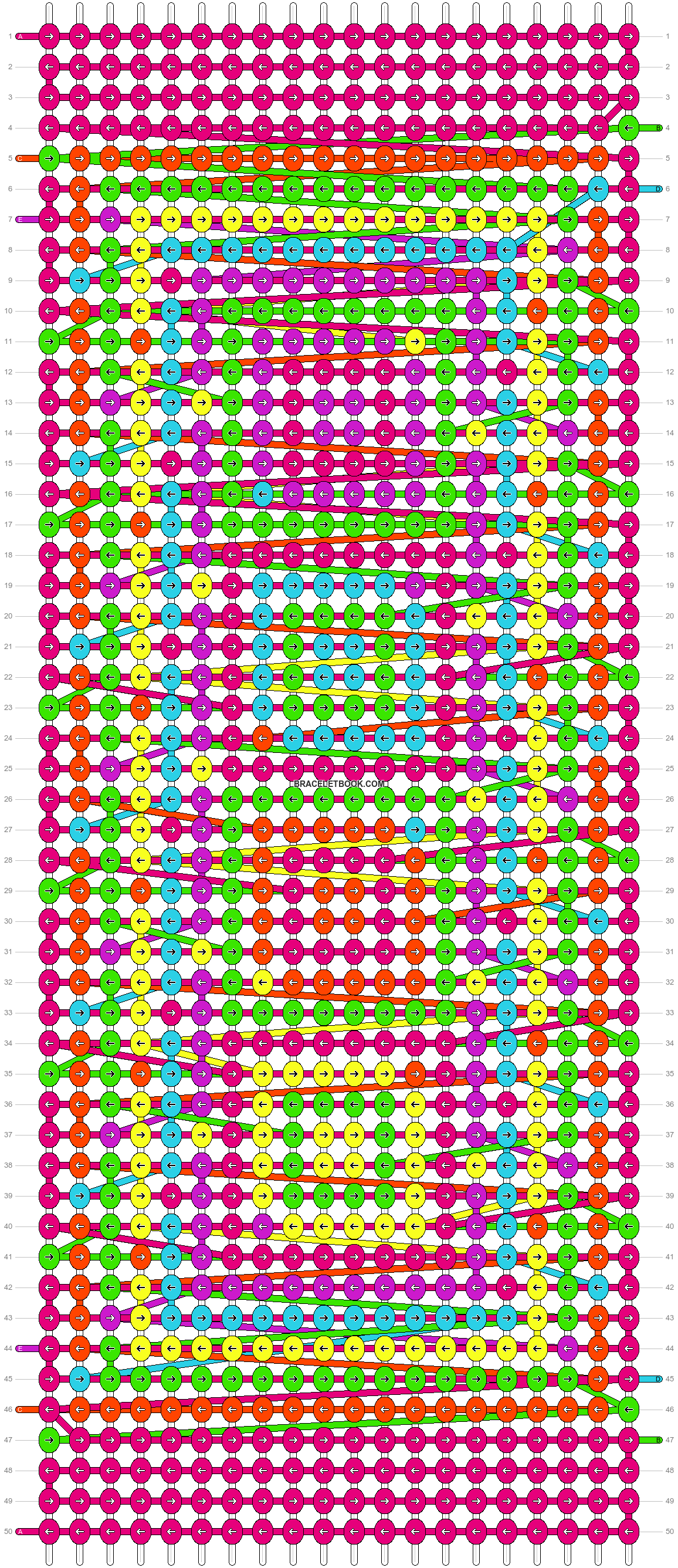 Alpha pattern #8244 pattern