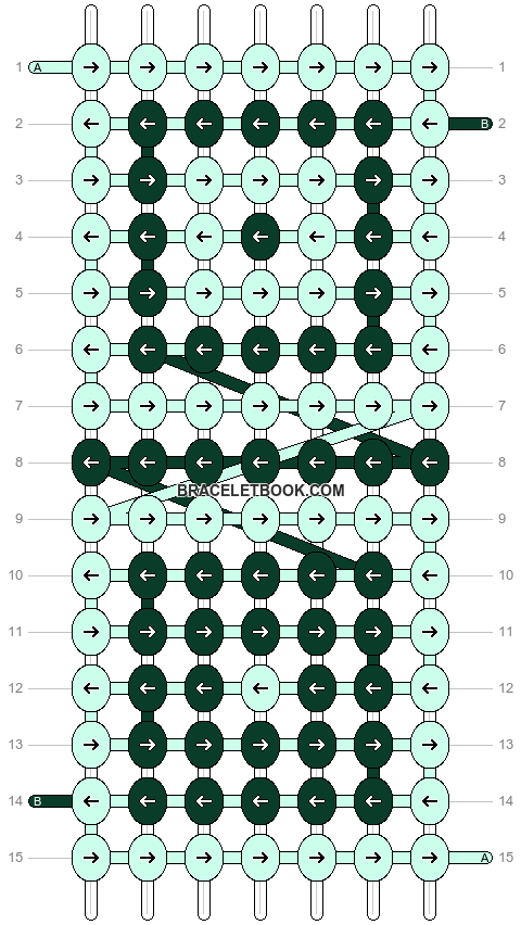 Alpha pattern #8459 pattern