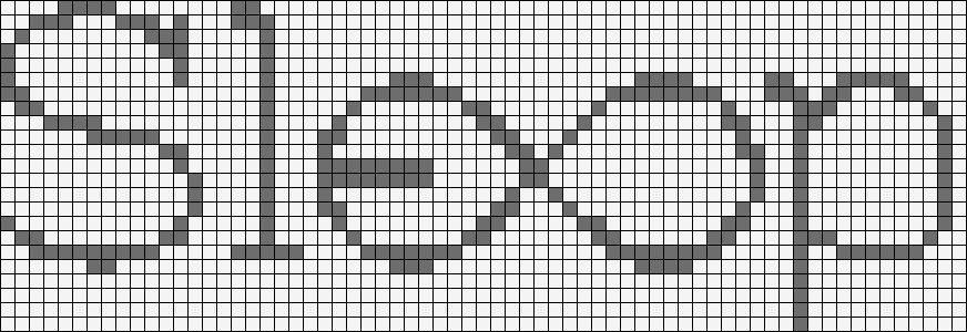 Схемы плетения фенечек прямого плетения 2 цвета