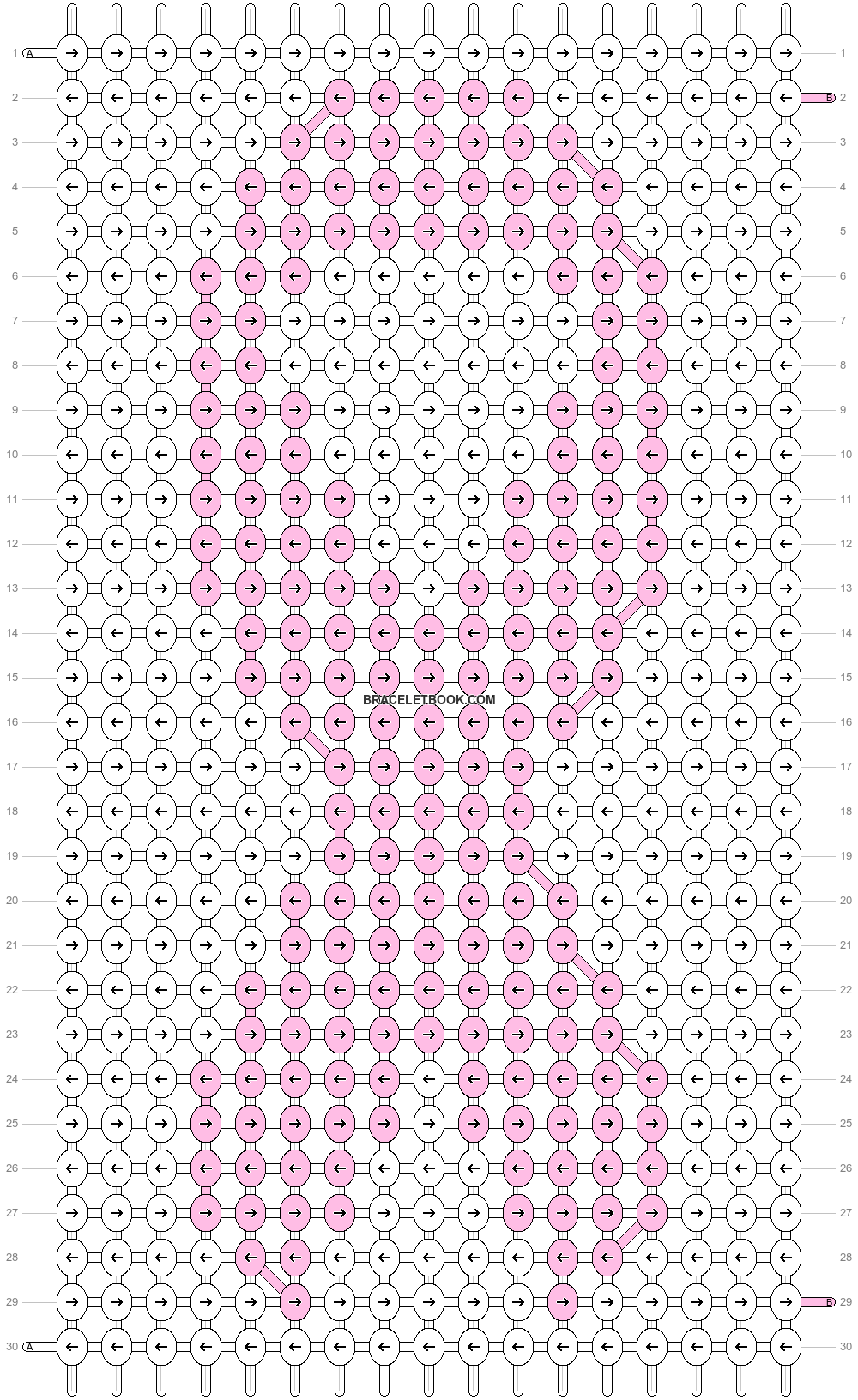 Alpha pattern #8962 pattern