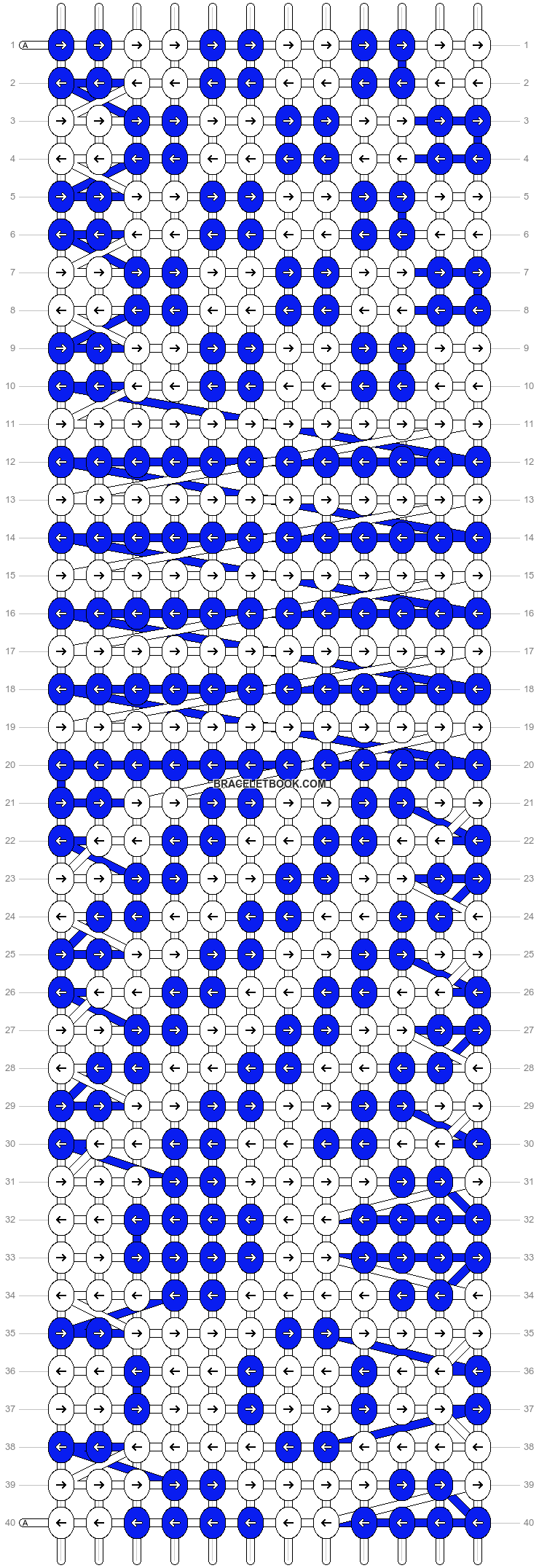 Alpha pattern #9139 pattern