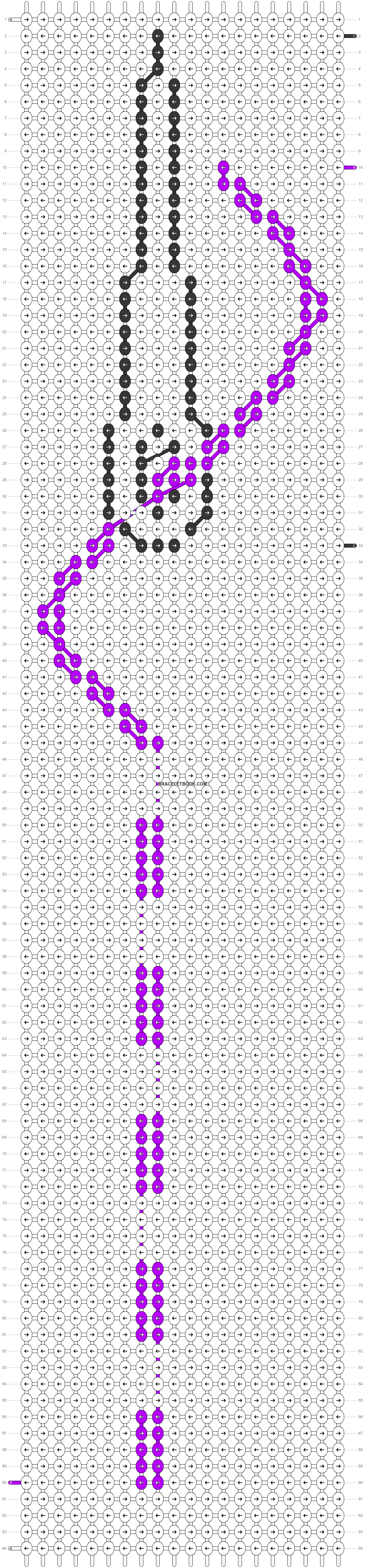 Alpha pattern #9144 pattern