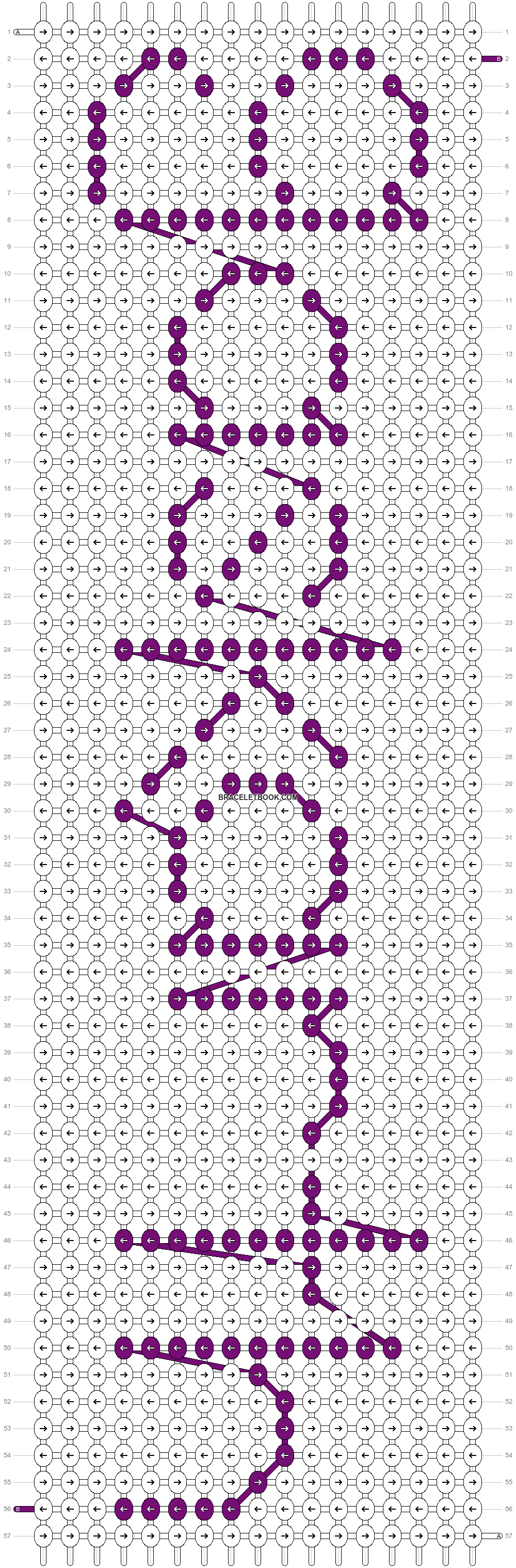 Alpha pattern #9176 pattern