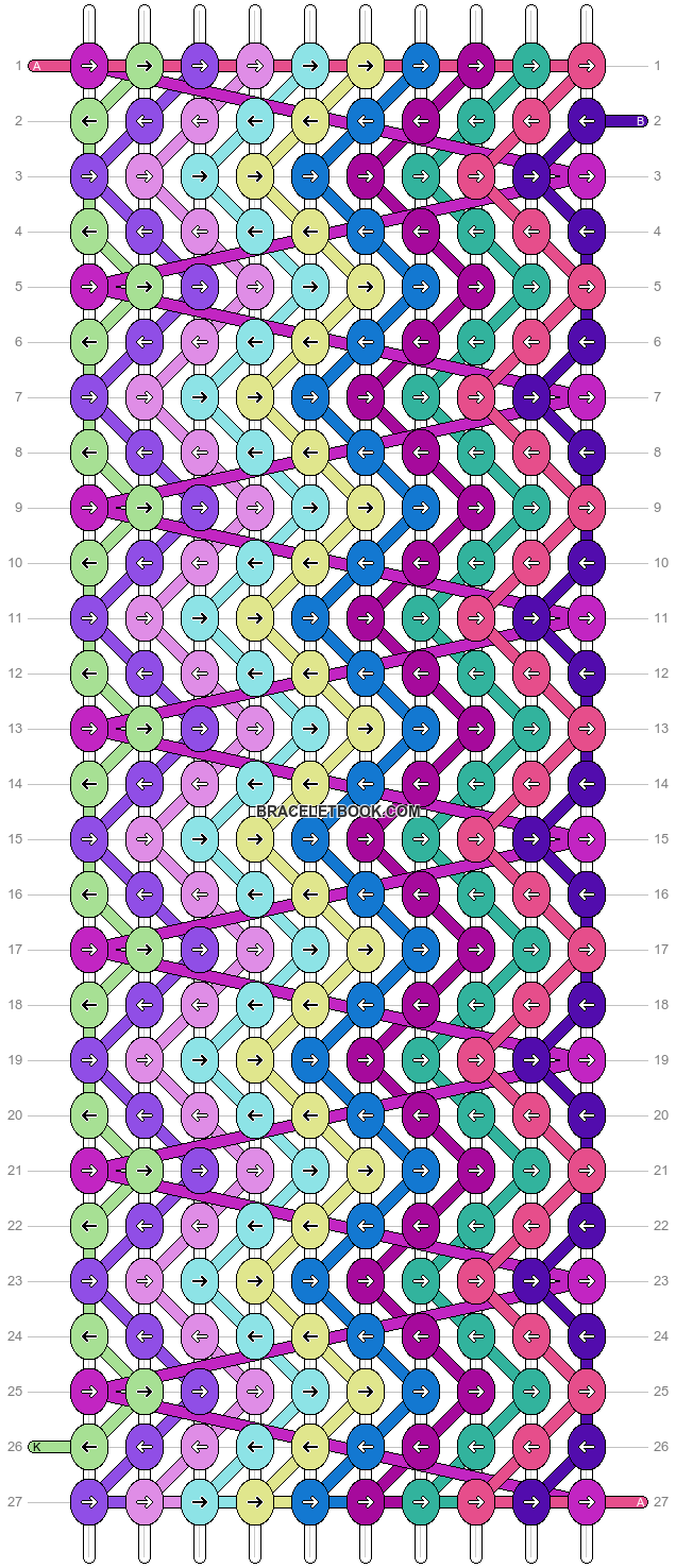 Alpha pattern #9274 pattern