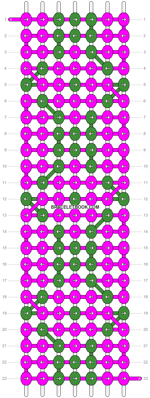 Alpha pattern #9286 pattern