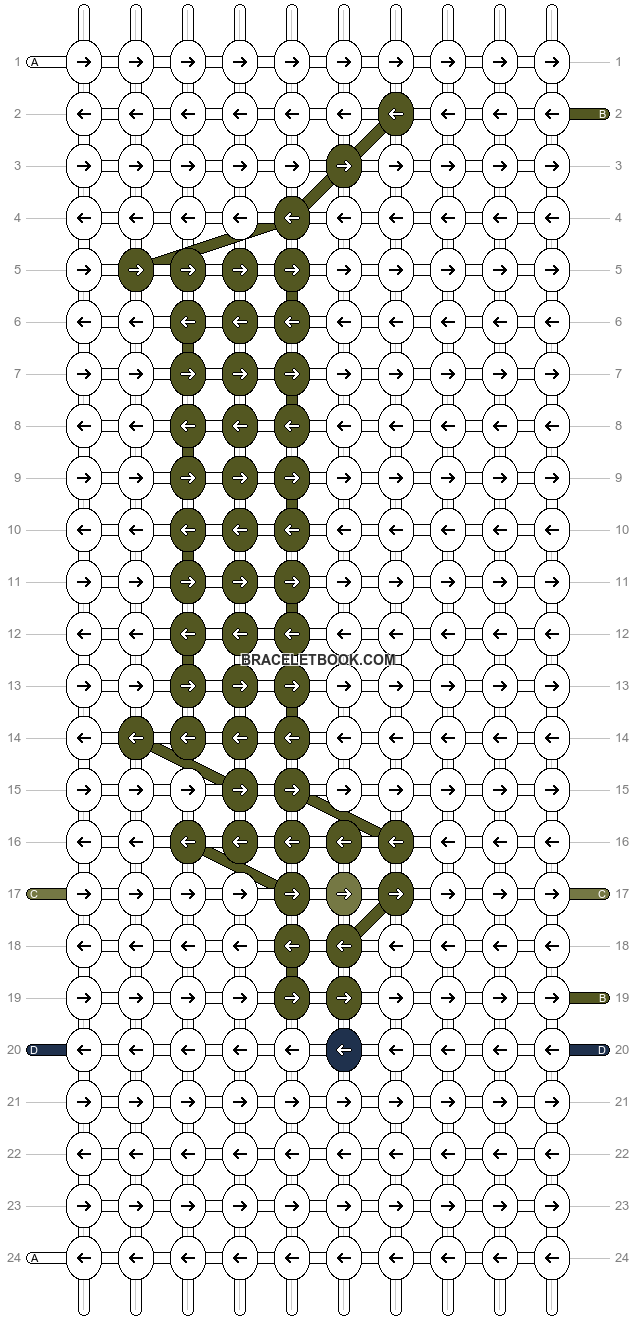 Alpha pattern #9294 pattern