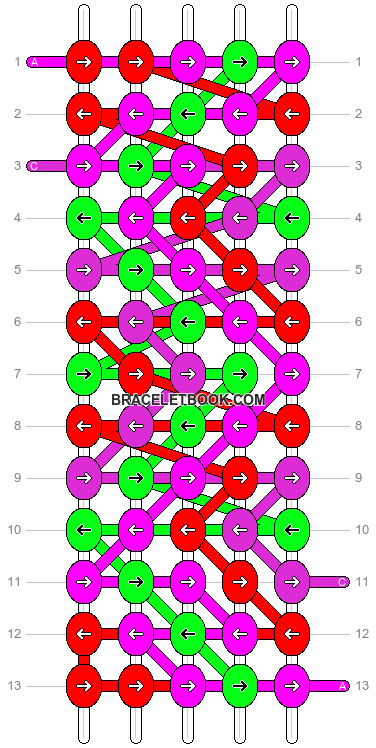 Alpha pattern #9295 pattern