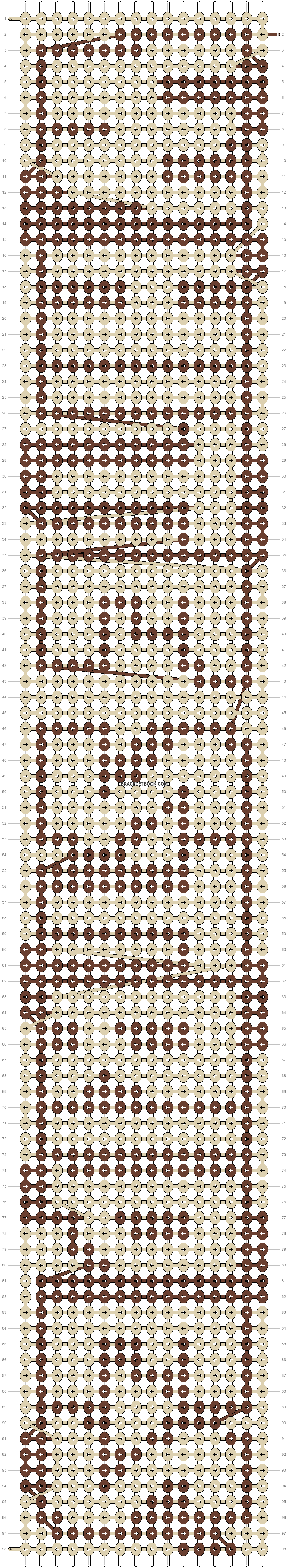 Alpha pattern #9355 pattern