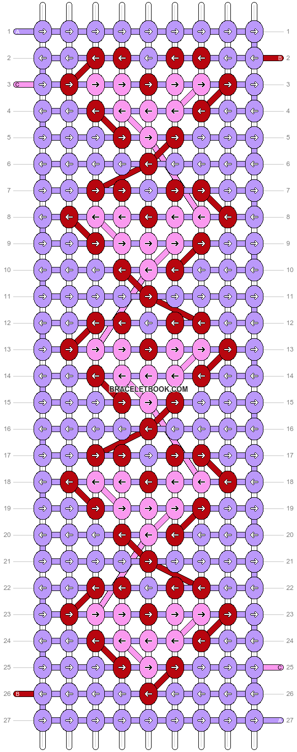 Alpha pattern #9384 pattern