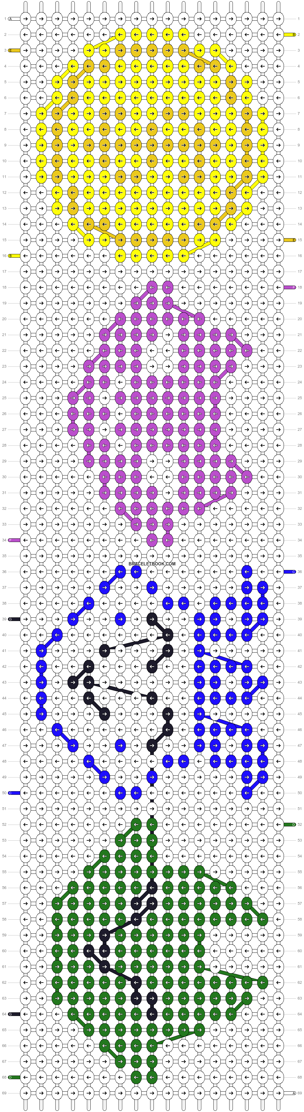 Alpha pattern #9452 pattern