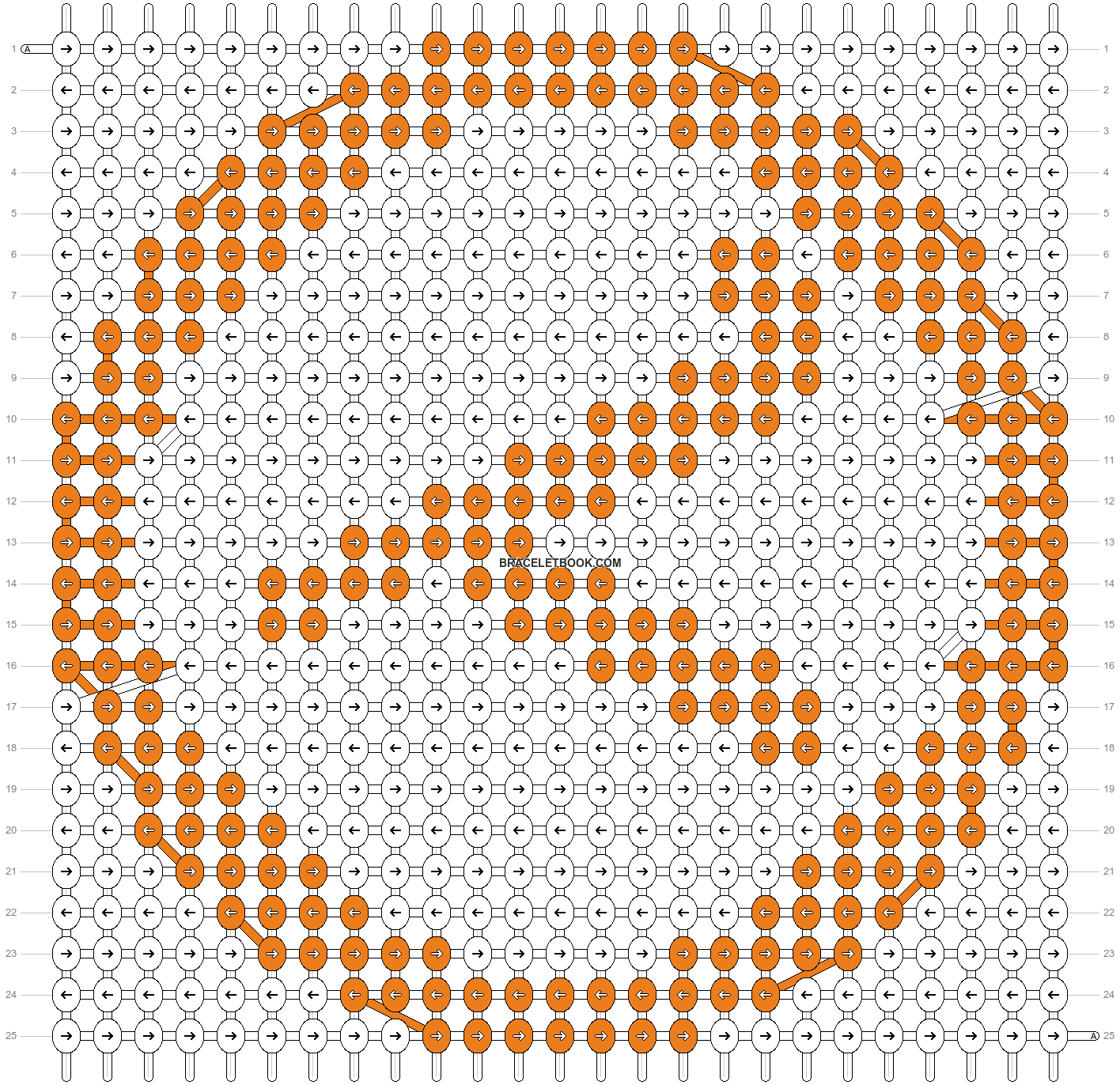 Alpha pattern #9568 pattern