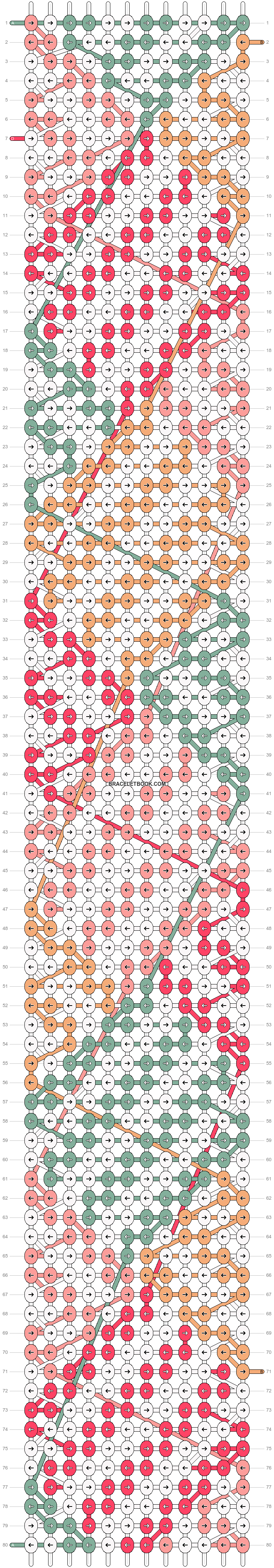 Alpha pattern #9746 pattern