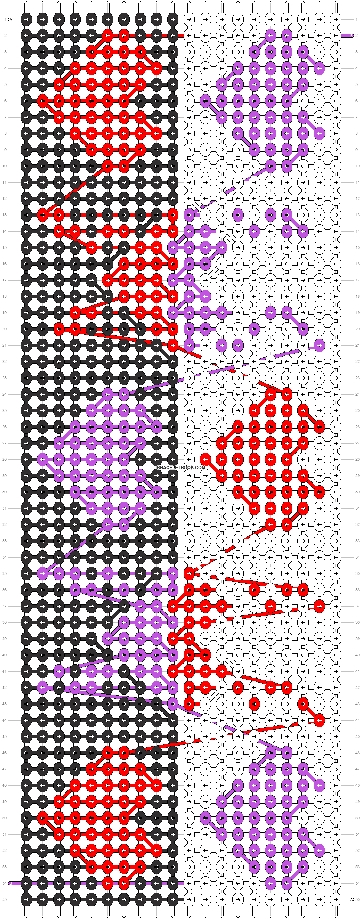 Alpha pattern #9821 pattern