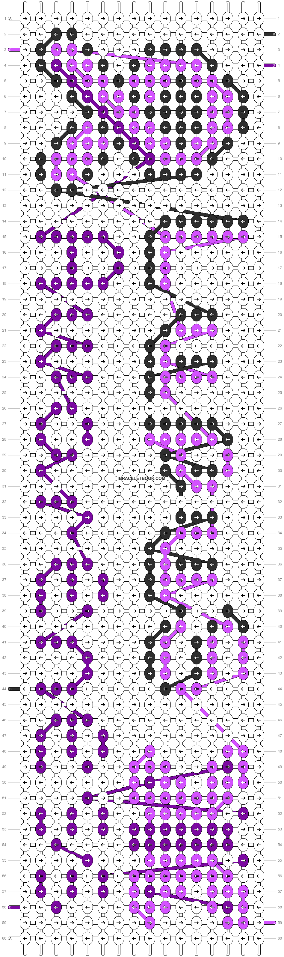 Alpha pattern #9823 pattern