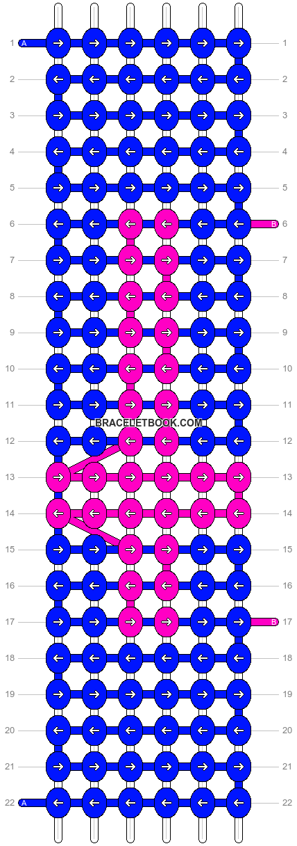 Alpha pattern #10065 pattern