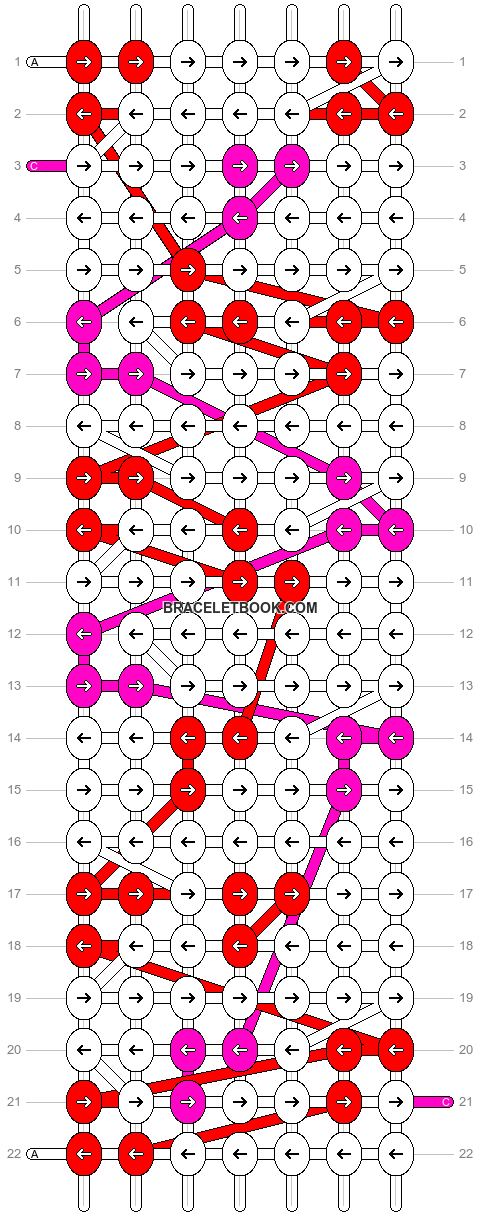 Alpha pattern #10187 pattern
